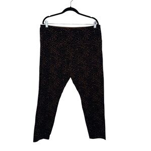 Leopard Print Leggings XXL